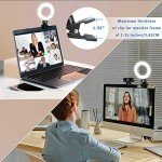 Cyezcor Clip-On Ring Light for Video Calls