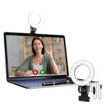 Cyezcor Clip-On Ring Light for Video Calls