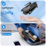 1080P FPV Drone with Camera and Brushless Motor