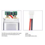5PCS 3.7V 380mAh Lithium Batteries with Charger