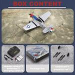 ANBURI P51 Beginner RC Plane with Gyro Stabilizer