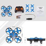 GoolRC Mini Drone with 3D Flip and Headless Mode