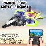 Dual Remote Control Combat Drone with HD Camera