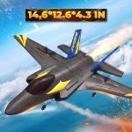 BEZGAR 4 Channel Remote Control Airplane with LED