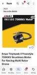 Emax Tinyhawk II Freestyle 7000KV Racing Drone Motor