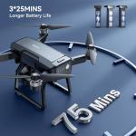 Bwine F7GB2 Pro 4K Drone with 3 Batteries