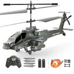 XIKOTEC Remote Control Military Helicopter for Kids