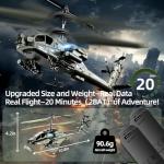 XIKOTEC Remote Control Military Helicopter for Kids