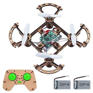 Mini Wooden RC Drone Building Kit for Kids
