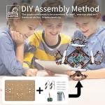 Mini Wooden RC Drone Building Kit for Kids
