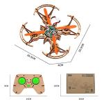 DIY Mini Wooden RC Drone Building Kit for Kids