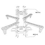 QWinOut DIY 2.4G 8CH KK V2.3 Quadcopter Kit
