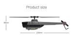 Black Hornet C128 Tactical Drone with 1080P Camera