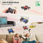 TOMZON A24 Mini Drone with Battle Mode 2-Pack