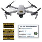 DJI Mavic Air 2 Drone Identification Label Set
