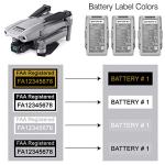 DJI Mavic Air 2 Drone Identification Label Set