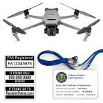 Mavic 3 FAA Labels and ID Card Set