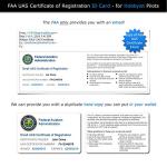 Mavic 3 FAA Labels and ID Card Set