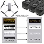 Mavic 3 FAA Labels and ID Card Set