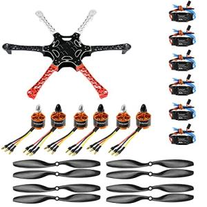 QWinOut F550 DIY Hexacopter Kit with Motors