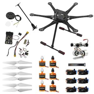 QWinOut DIY Hexacopter Kit with Brushless Motors