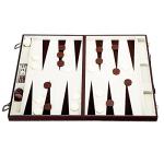Jaques Backgammon Set - 15" Folding Case