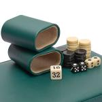 Travel Size Backgammon Mini Game Set - "Izmir