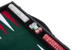 Engelhart Luxury Backgammon Set - Green 15 Inches