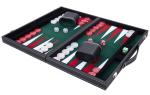 Engelhart Luxury Backgammon Set - Green 15 Inches