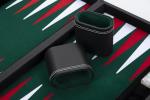 Engelhart Luxury Backgammon Set - Green 15 Inches