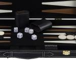 Deluxe 18” Backgammon Game with Felt Interior
