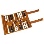 Portable Rollable Backgammon Chess Set for 2 Players