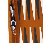 Portable Rollable Backgammon Chess Set for 2 Players