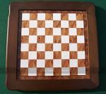 Italfama Luxury Beech Chess and Backgammon Table