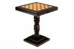 Mahogany Game Table, 27.58" x 22.06" x 22.06