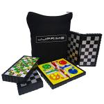 Magnetic Travel Board Games Set: Chess & More