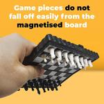Magnetic Travel Board Games Set: Chess & More