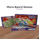 DIVCHI 14" Foldable Checkers and Draughts Game
