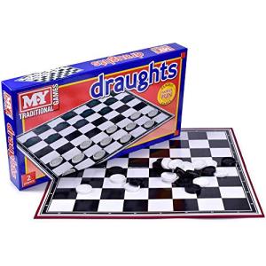 KandyToys Classic Checkers Game for All Ages