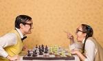 Fixget 2-in-1 Wooden Chess and Checkers Set