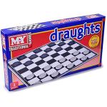 KandyToys Classic Checkers Game for All Ages