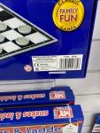 KandyToys Classic Checkers Game for All Ages