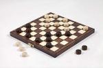 10" Traditional Wooden Chess and Checkers Set