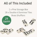 Jaques of London Luxury Dominoes Set
