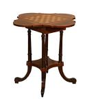 Biscottini Wooden Chess Table for Living Room