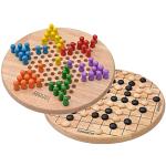 Jaques of London Wooden Chinese Checkers & Go Game