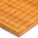 Bamboo Reversible Go Game Set with Stones