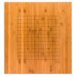 Bamboo Reversible Go Game Set with Stones