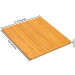 Bamboo Reversible Go Game Set with Stones