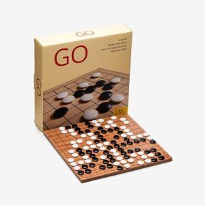 Bamboo GO Game Set with Double Convex Pieces